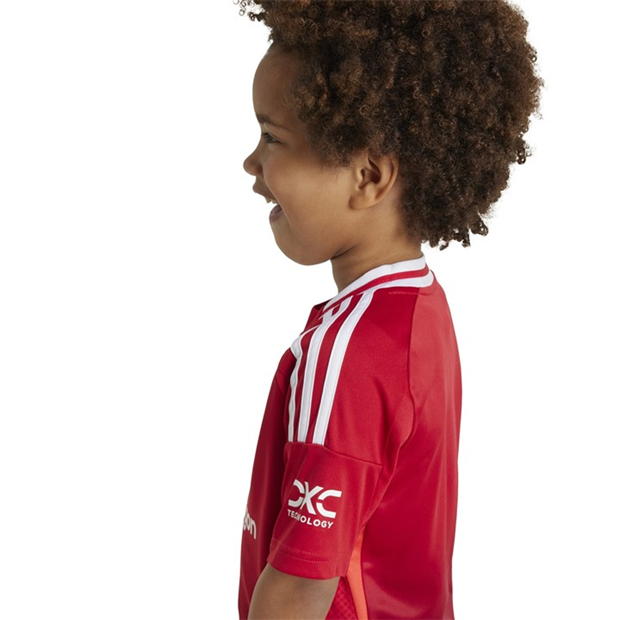 Manchester United 2024/25 Infant Home Shirt & Shorts Set
