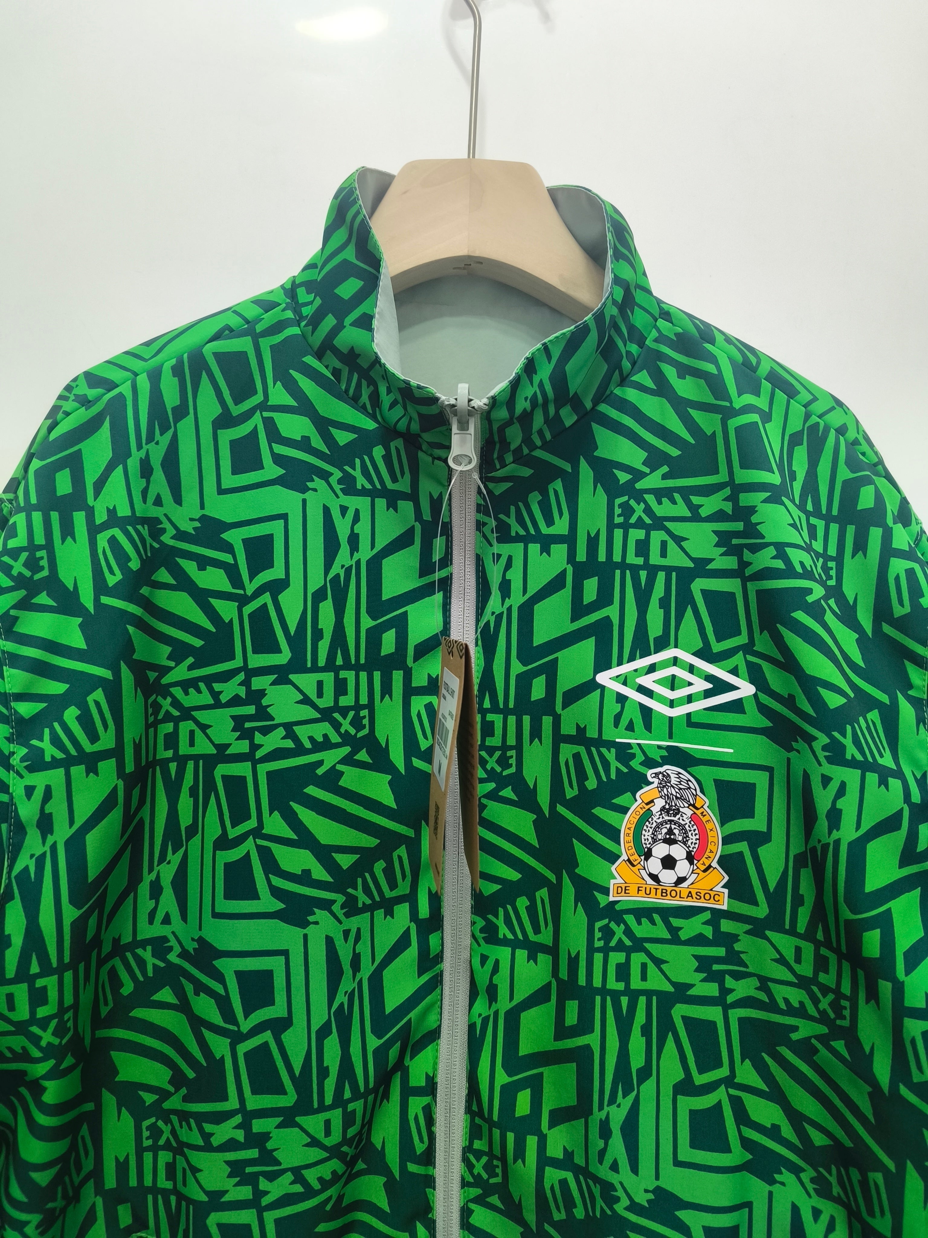 Mexiko 1994 Wendbare Retro-Jacke