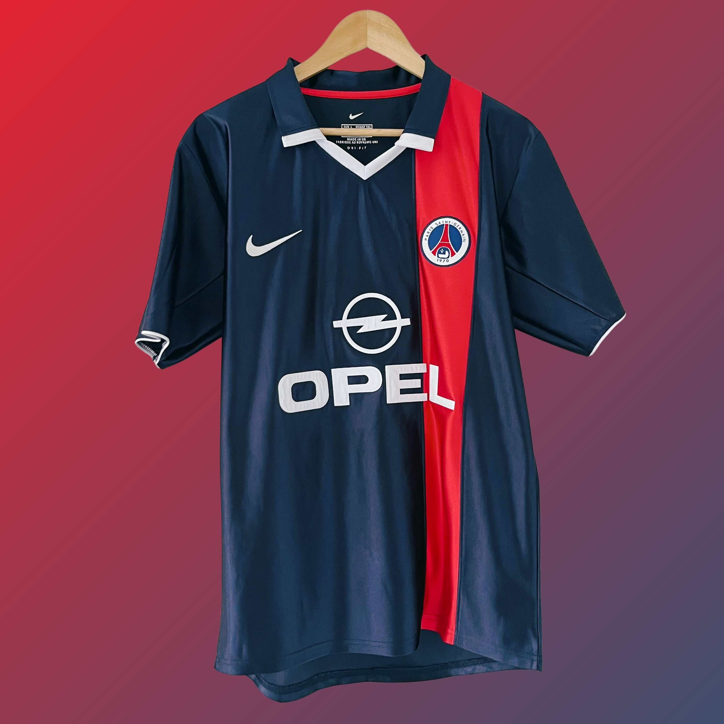 Retro PSG Shirt 2001-02 Home