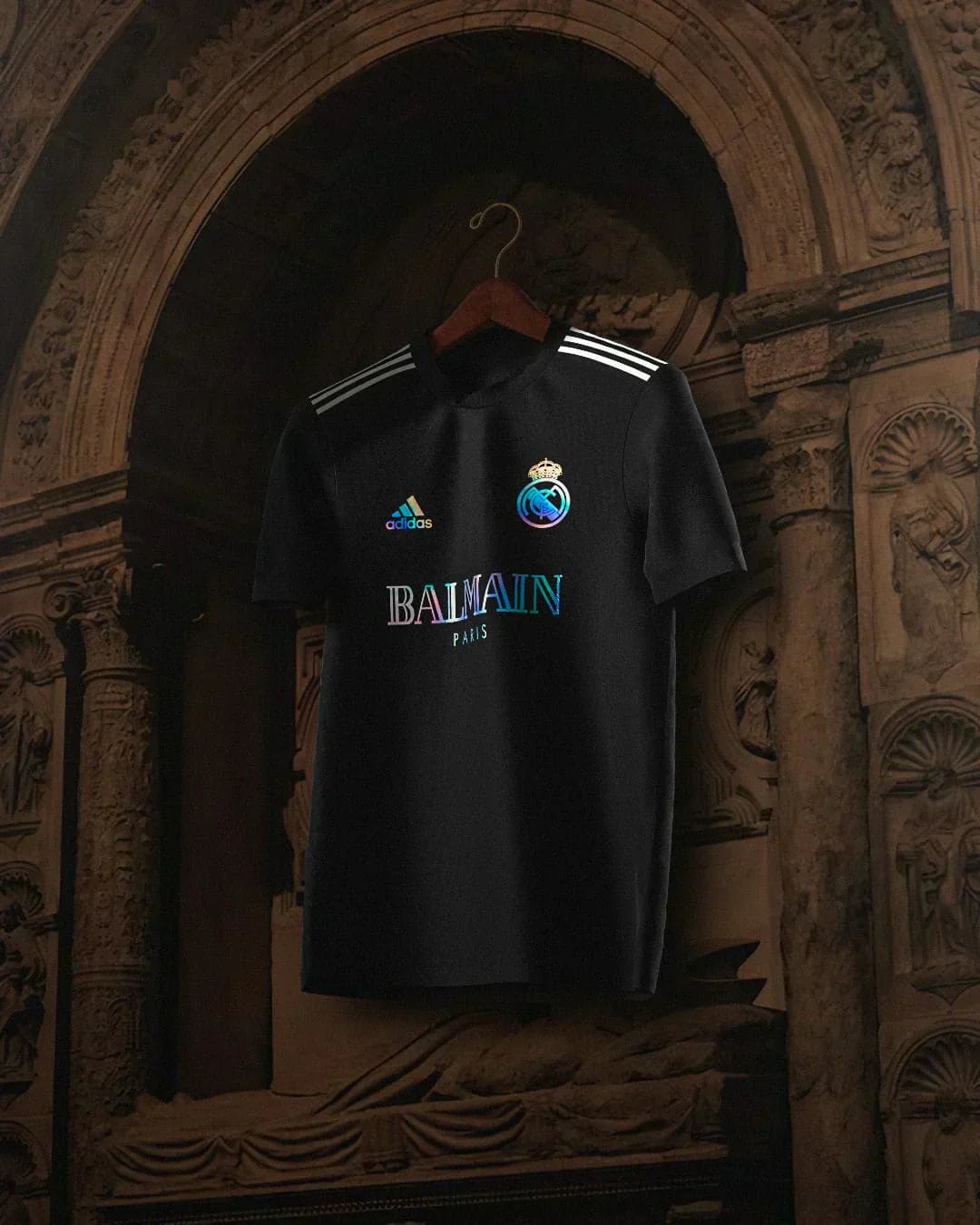 Balmain Real Madrid Shirt - Zwart