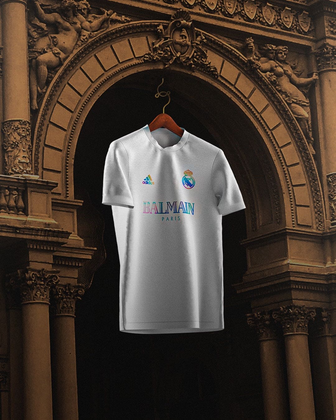 Real Madrid x Balmain Weißes Trikot