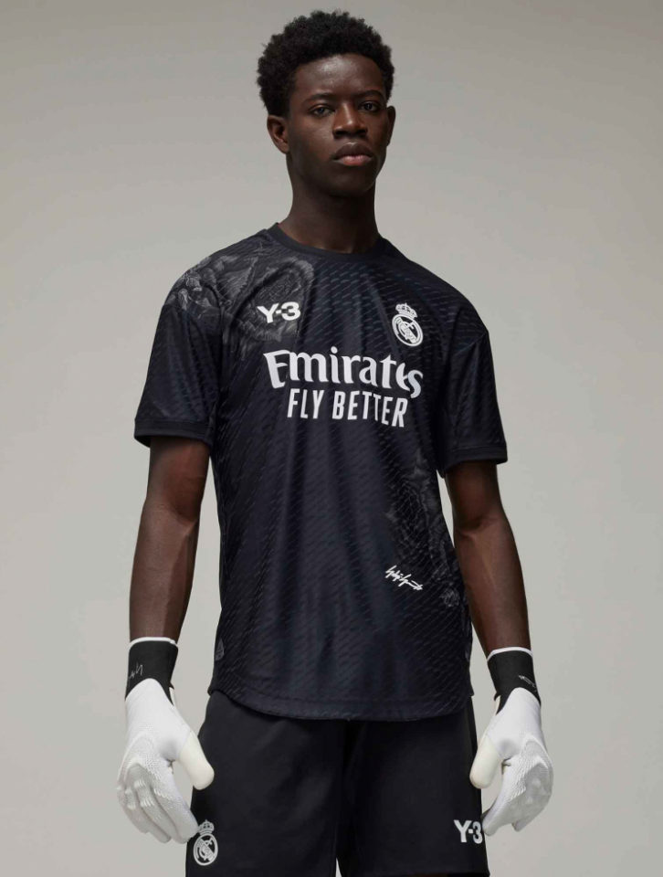 Real Madrid X Y-3 2023/24 (Schwarz) Trikot