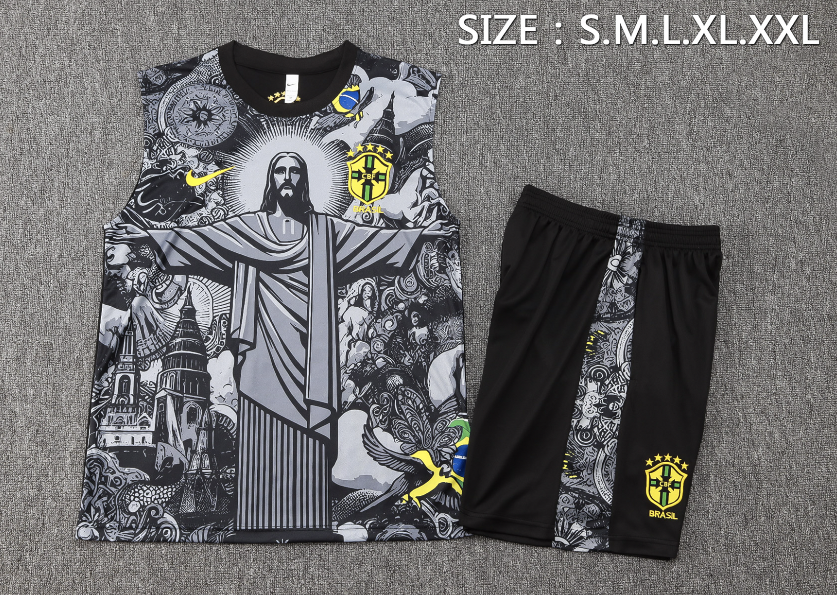 Brazil Christ the Redeemer Sleeveless Summer Set