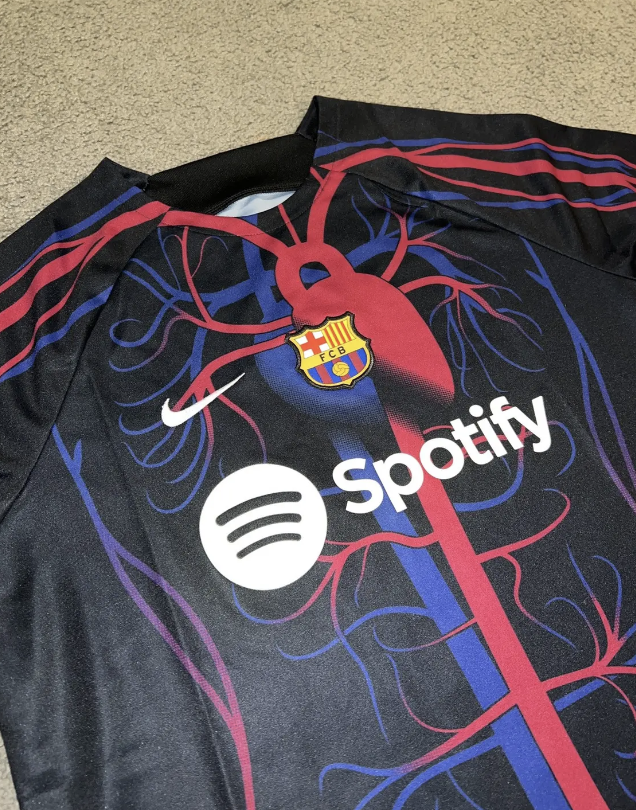 Barcelona Barca X Patta ( heart and veins )Special edition