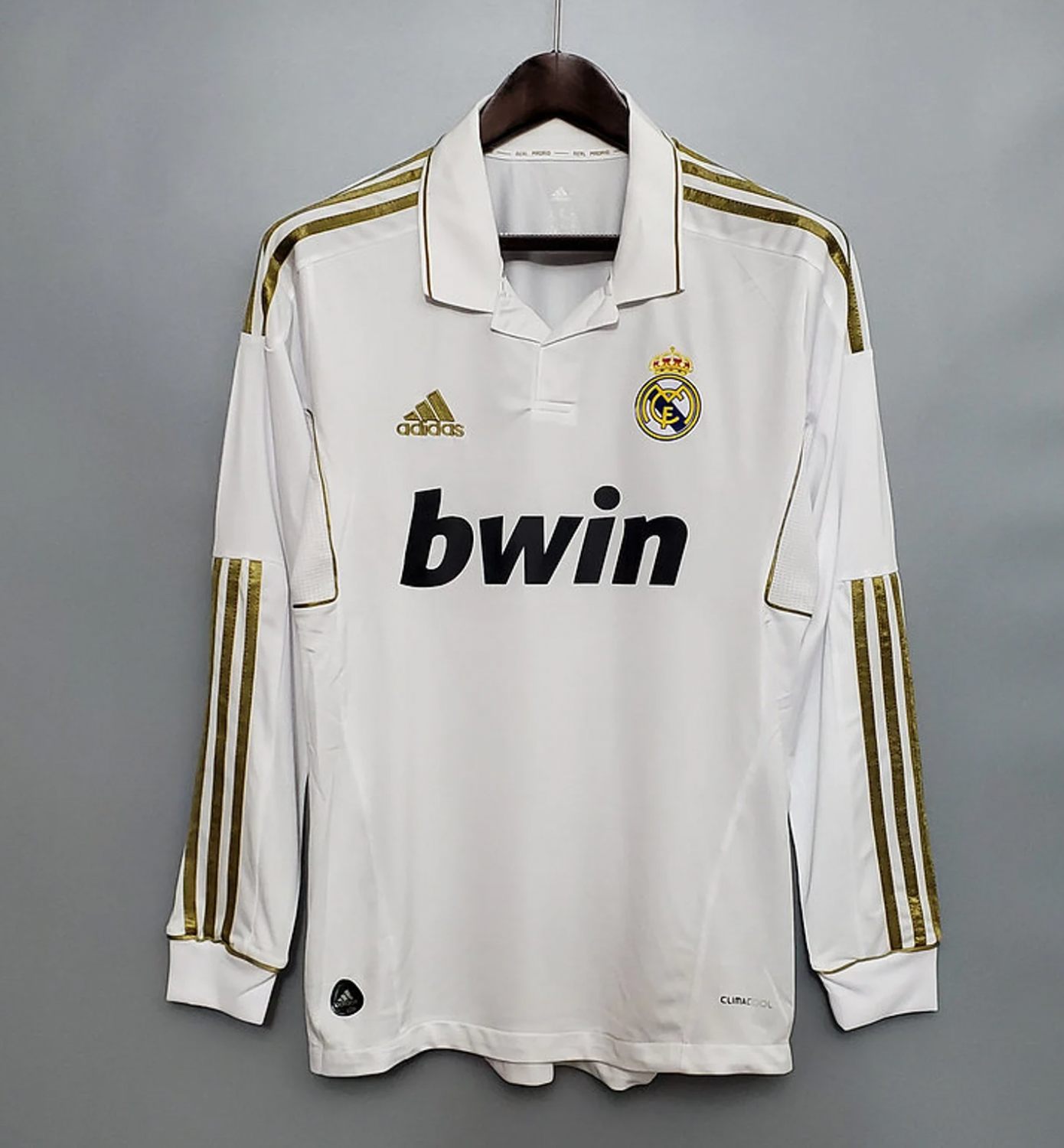 Real Madrid Langarm-Retro-Trikot 2011/2012