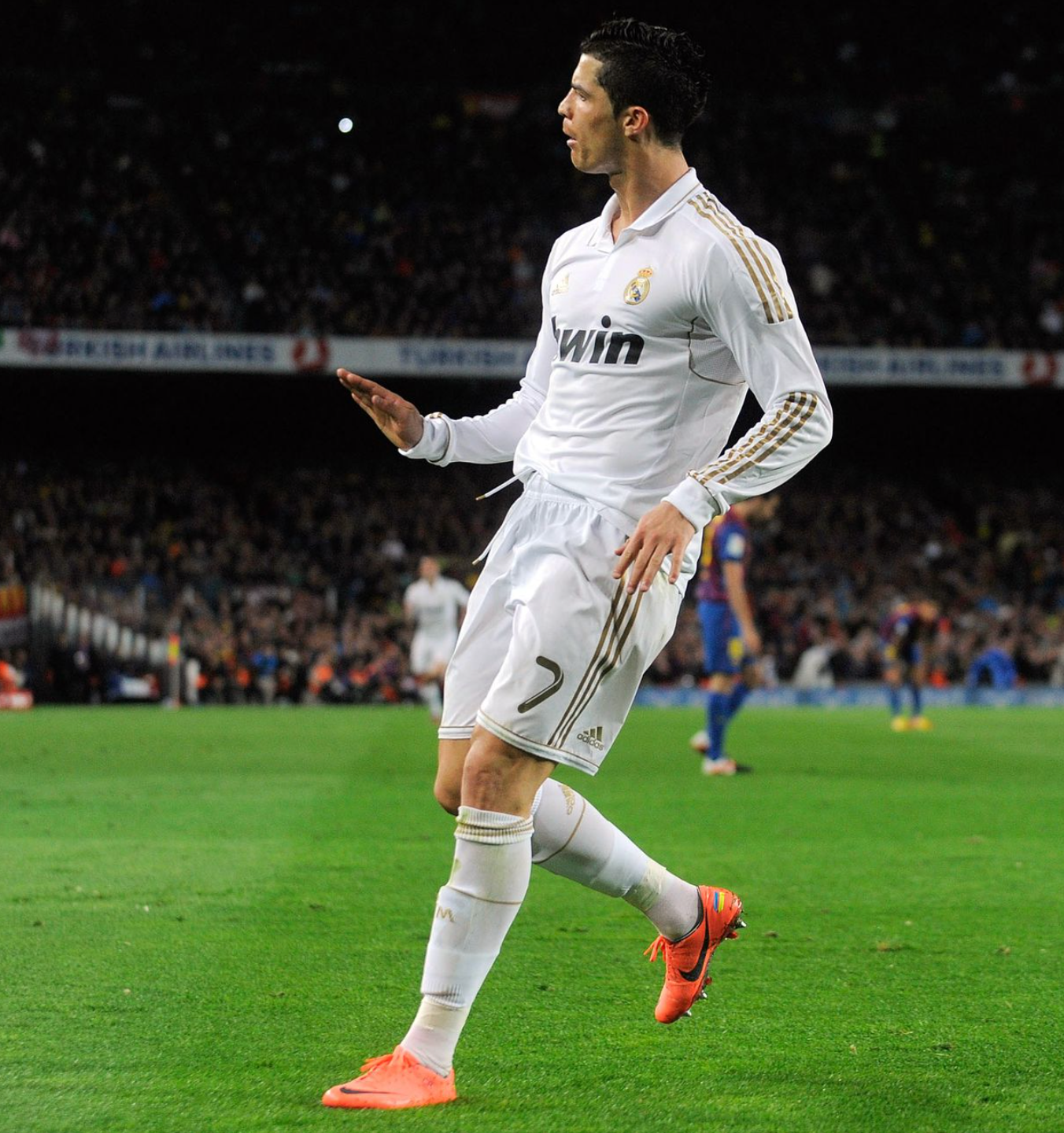 Real Madrid Langarm-Retro-Trikot 2011/2012