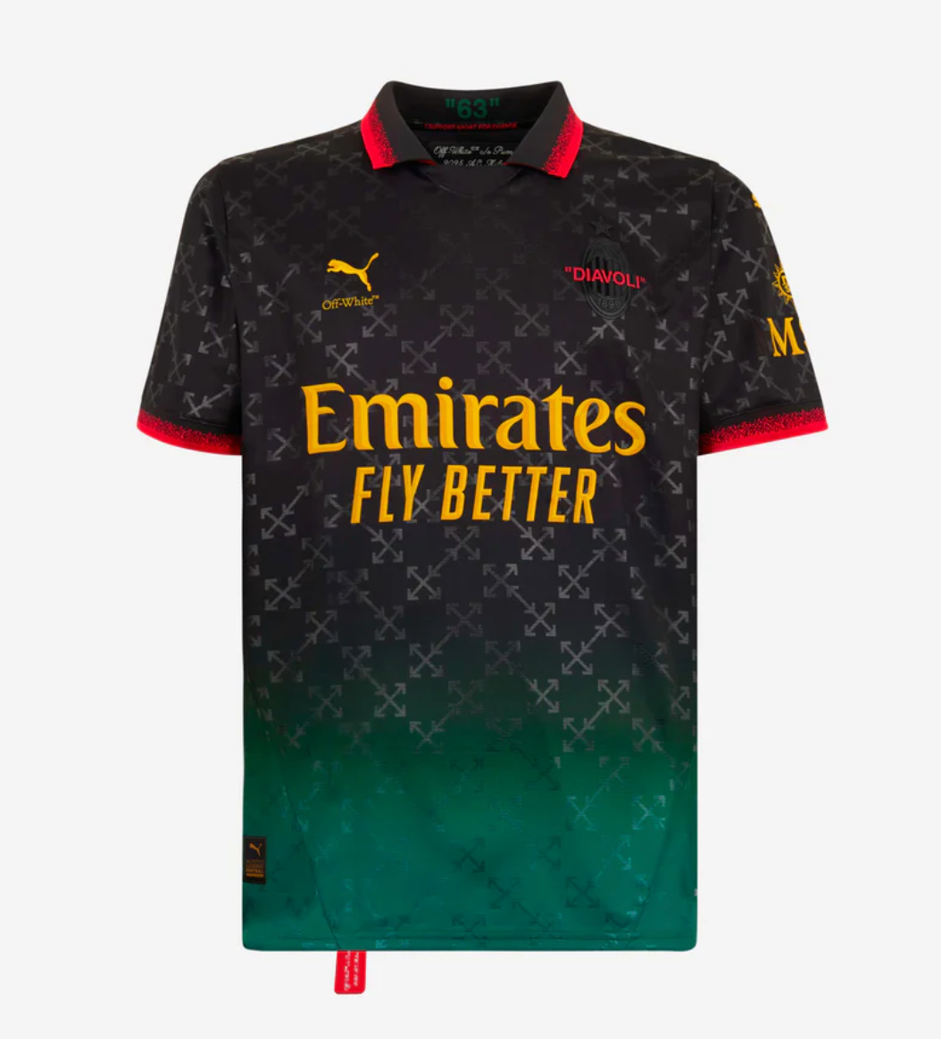 AC Milan x Off-White 2024/2025 (BLACK)