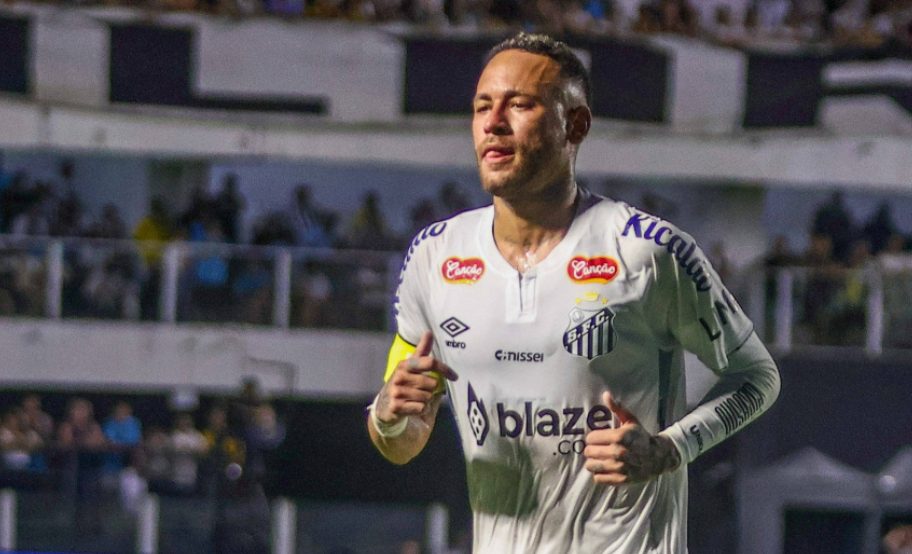 Santos 2025 football shirt Neymar