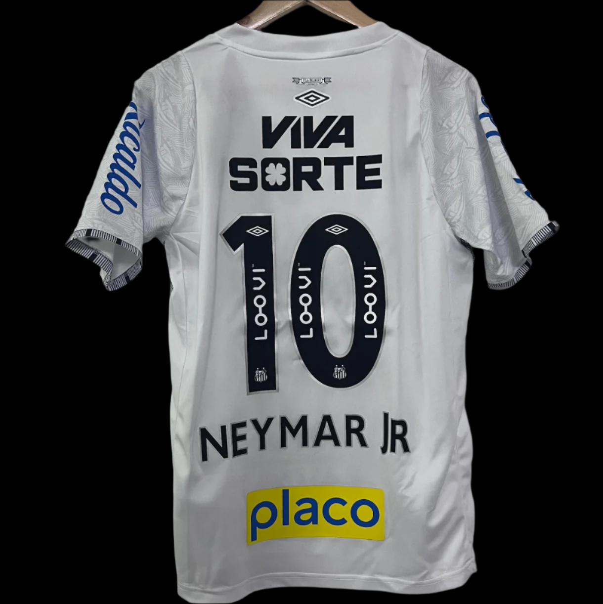Santos 2025 football shirt Neymar
