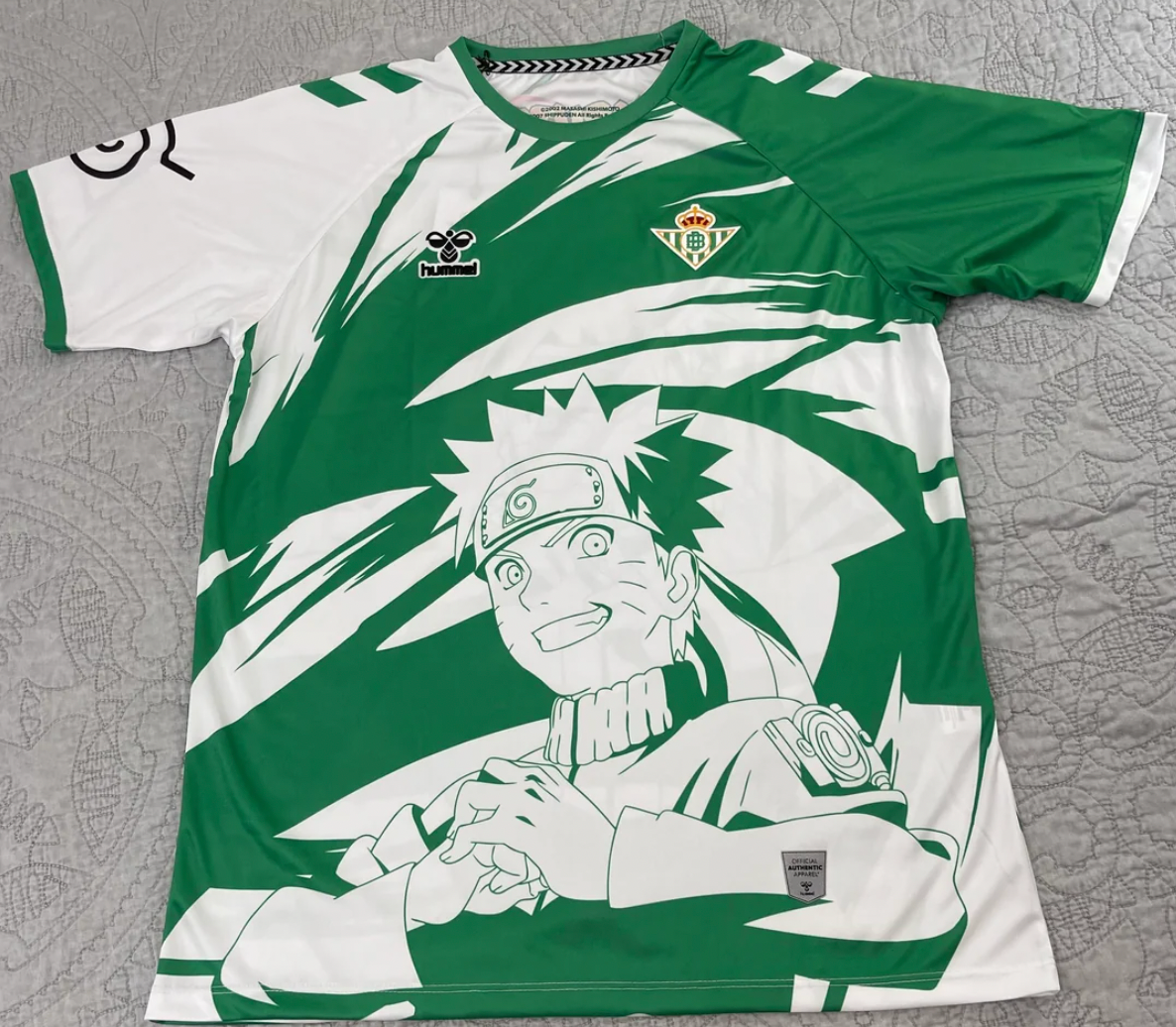 Real Betis Naruto Trikot 25/26 Sonderedition