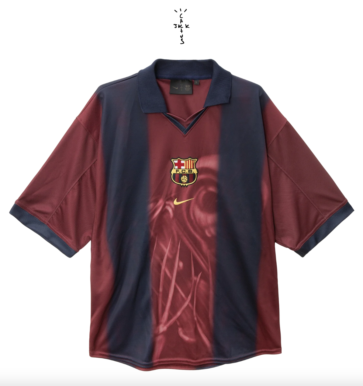 Barcelona x Travis Scott skelettrui