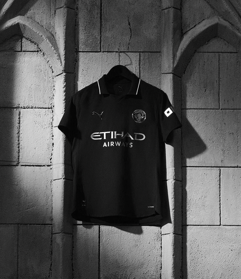 Manchester City 2025/2026 Black Away Jersey