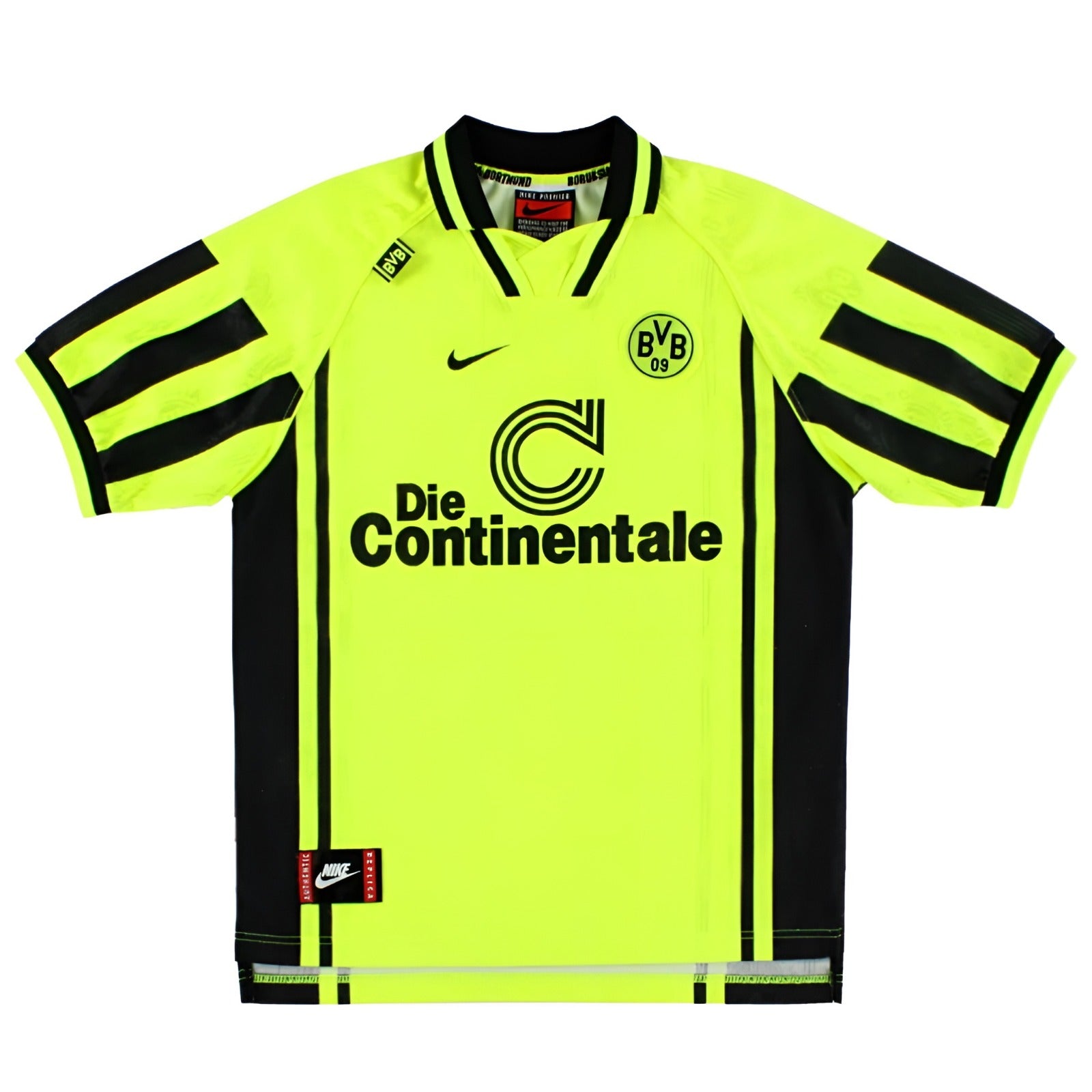 Retro Borussia Dortmund Home Shirt 1996/1997  Football Shirt
