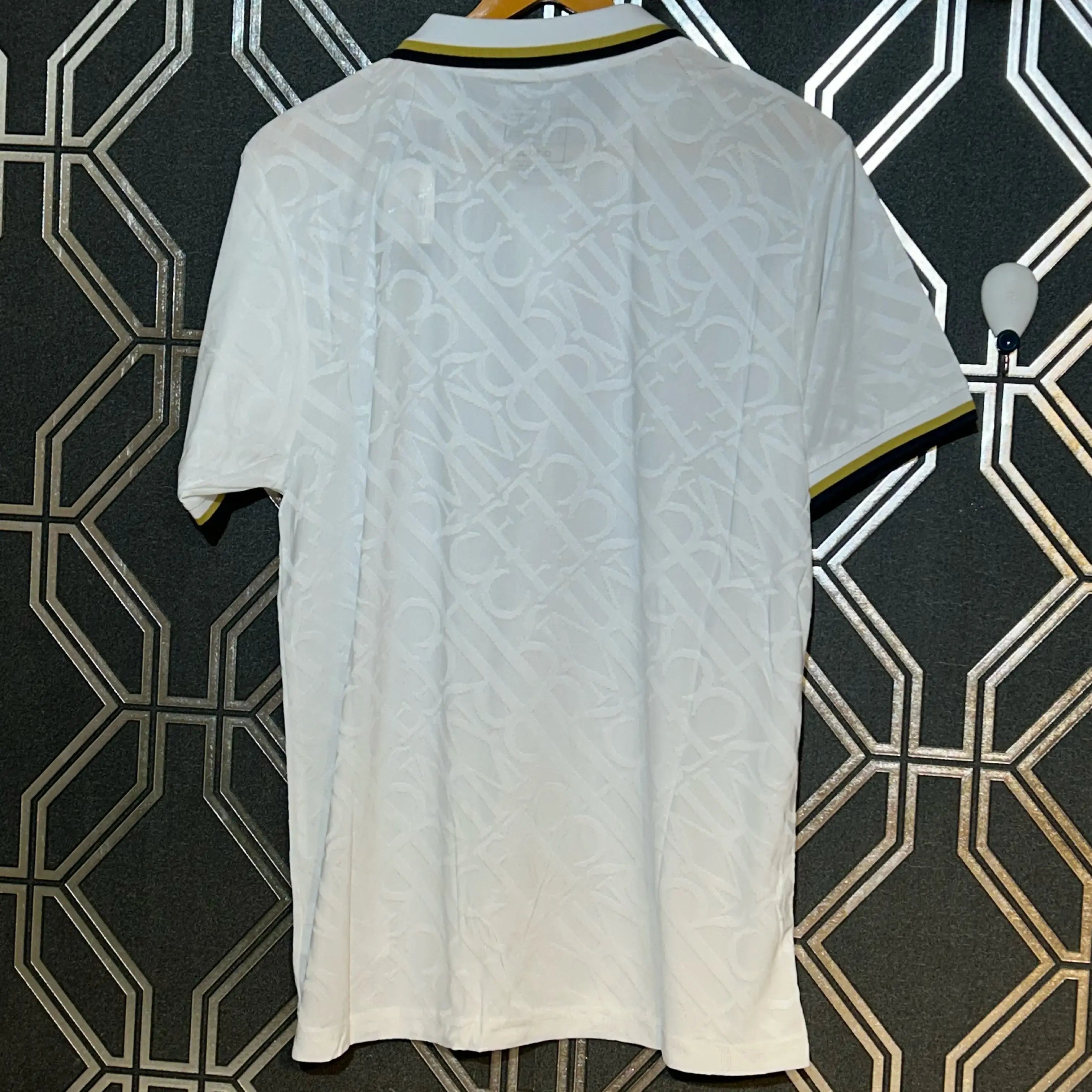 Real Madrid SE White Gold Jersey 2024-25 Player Version