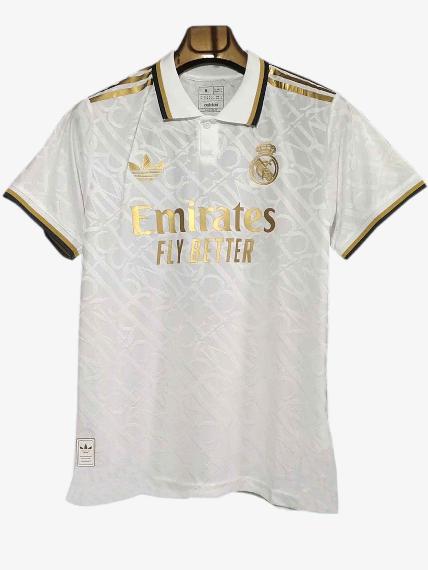 Real Madrid SE White Gold Jersey 2024-25 Player Version