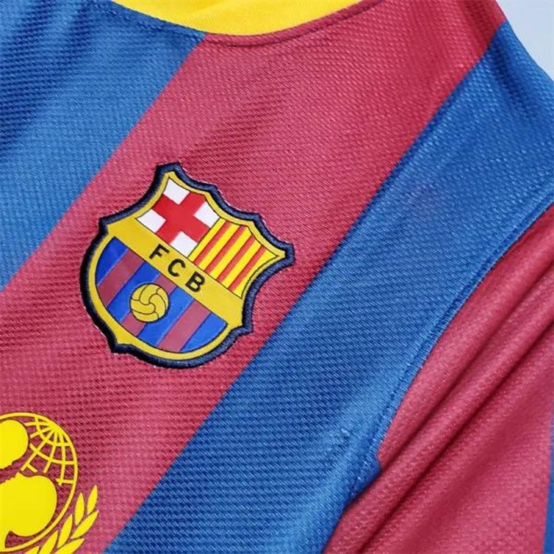 Barcelona 2010/11 Thuis Retro Shirt