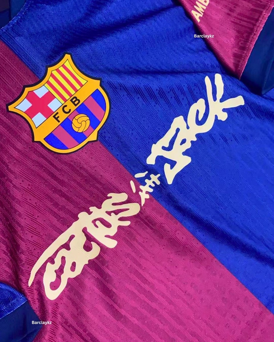 Barcelona X Cactus Jack SE Home 2025-26 Player Version