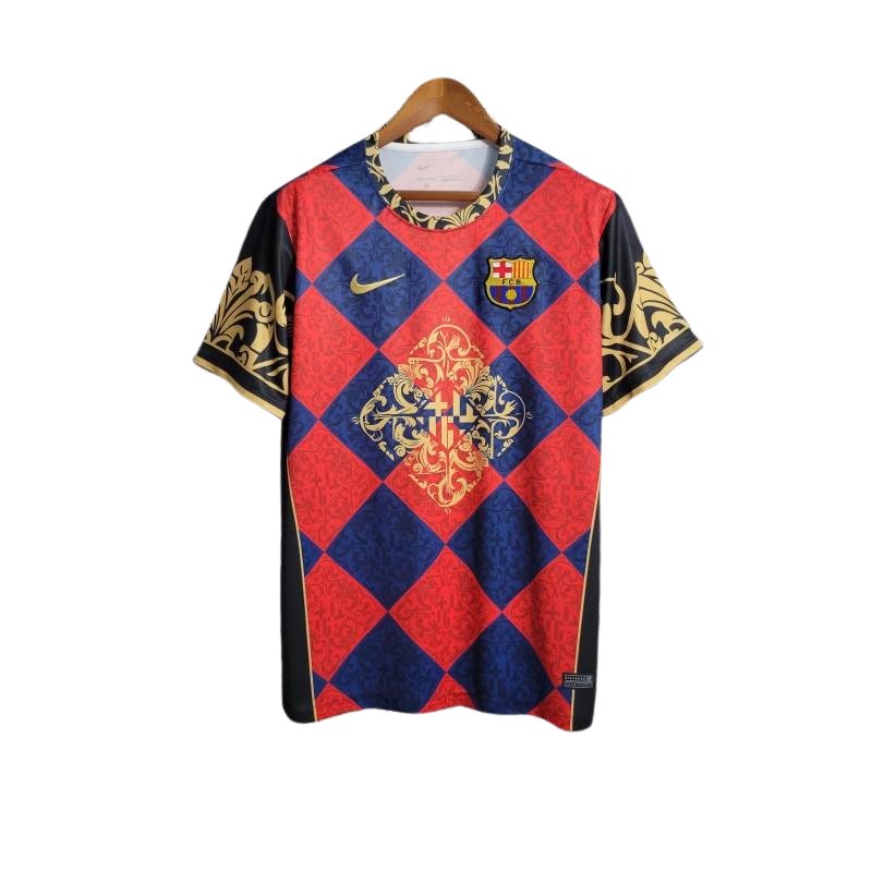 Barcelona Trainingsshirt Rood 23-24 - Fanversie