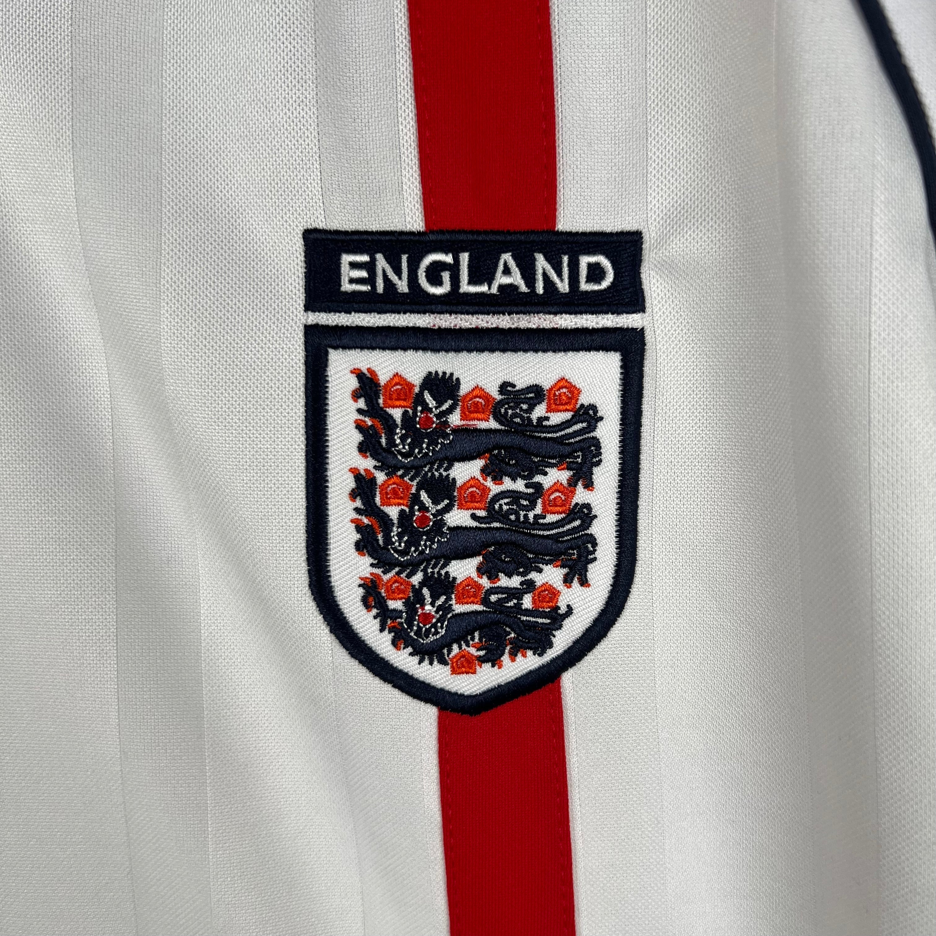 Engeland WK thuisshirt 2002