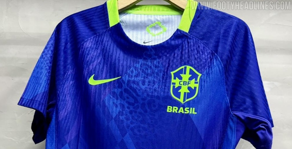 Brazil Away 2025-26 Jersey Player Version