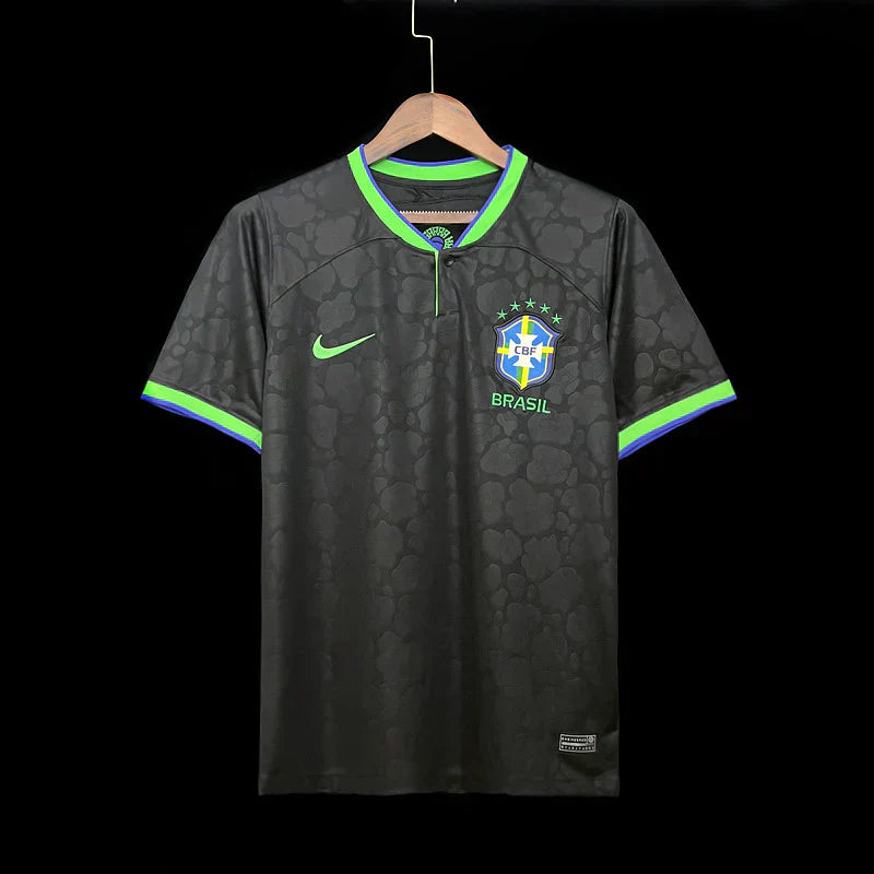 Brazil Black kit Leopard print 2024