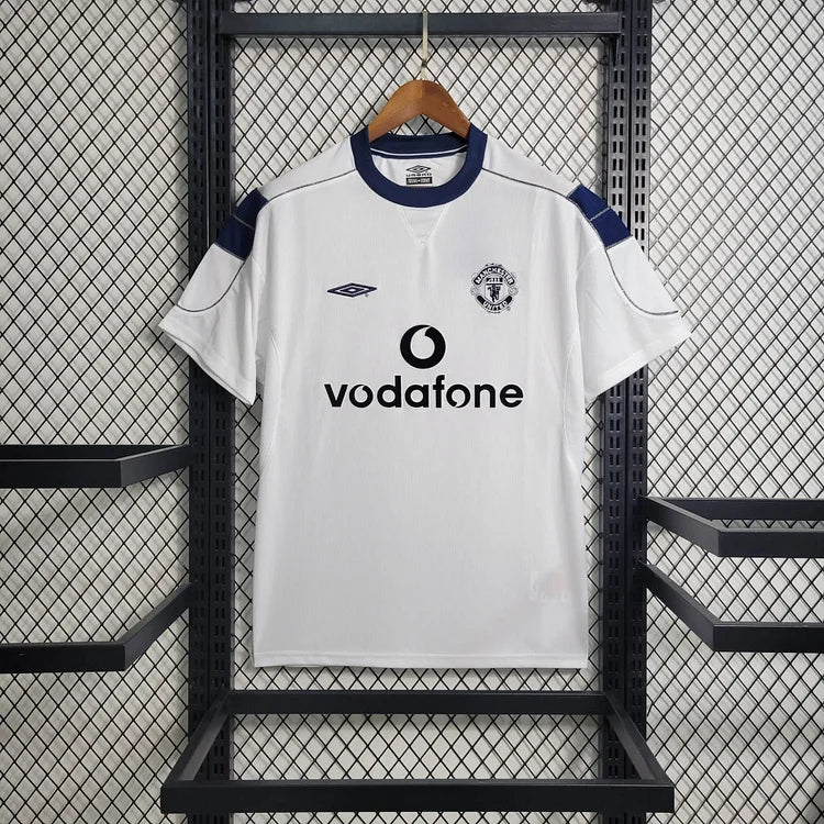 1999-2000 Manchester United Retro Uitshirt - Wit