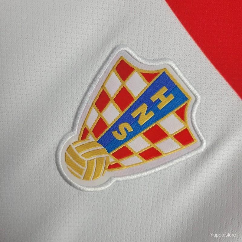 Kroatien EURO 2024 Heimtrikot – Fan-Version