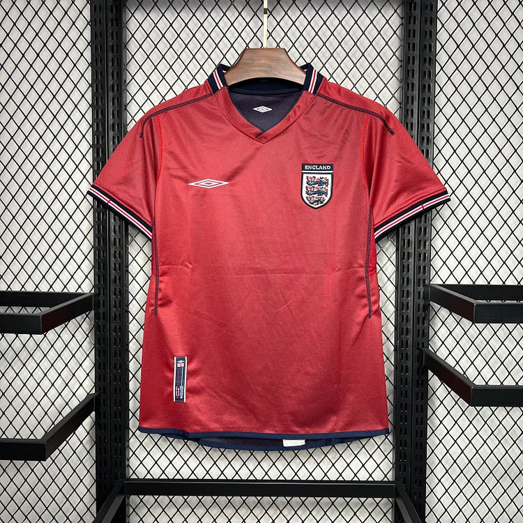 Retro uitshirt van het WK Engeland 2002