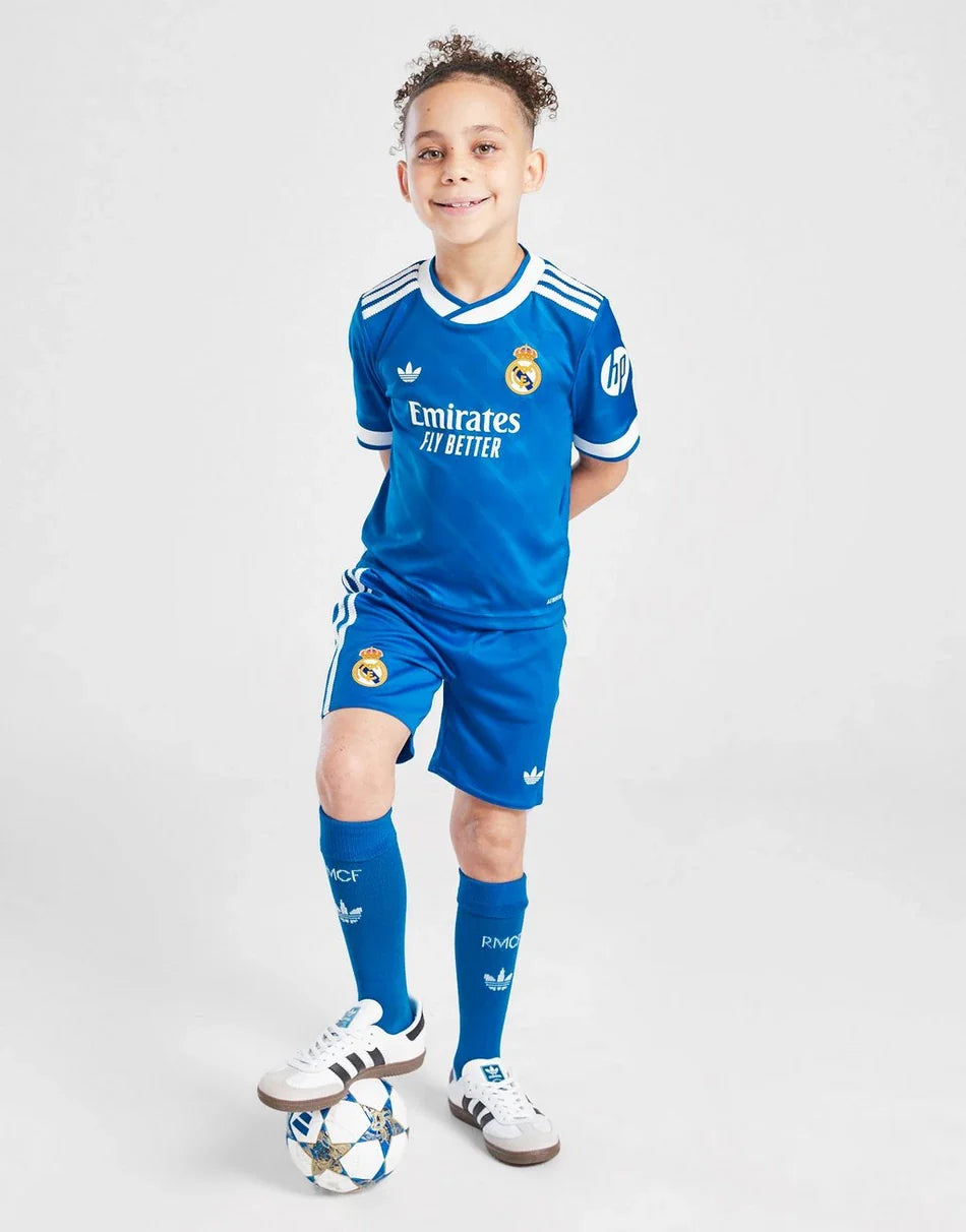 Real Madrid 2025/26 Drittes Trikot – Kinder