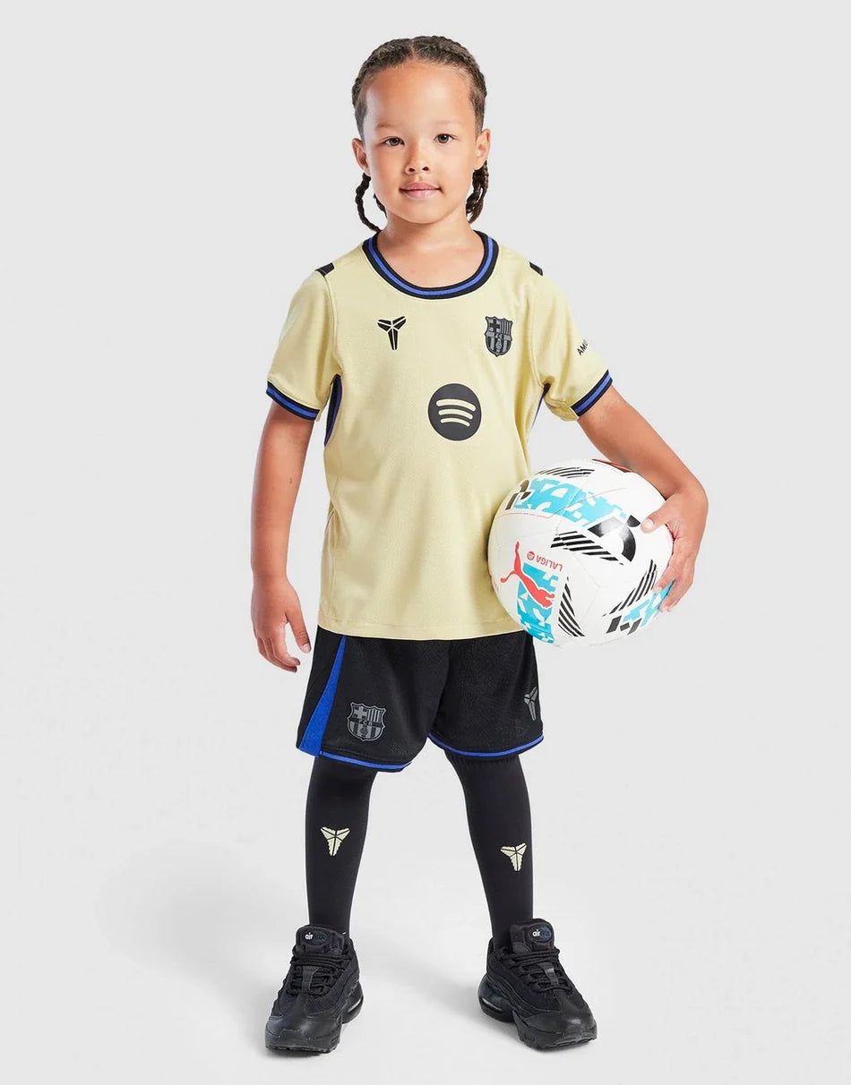 FC Barcelona 2025/26 Away Kit Kids