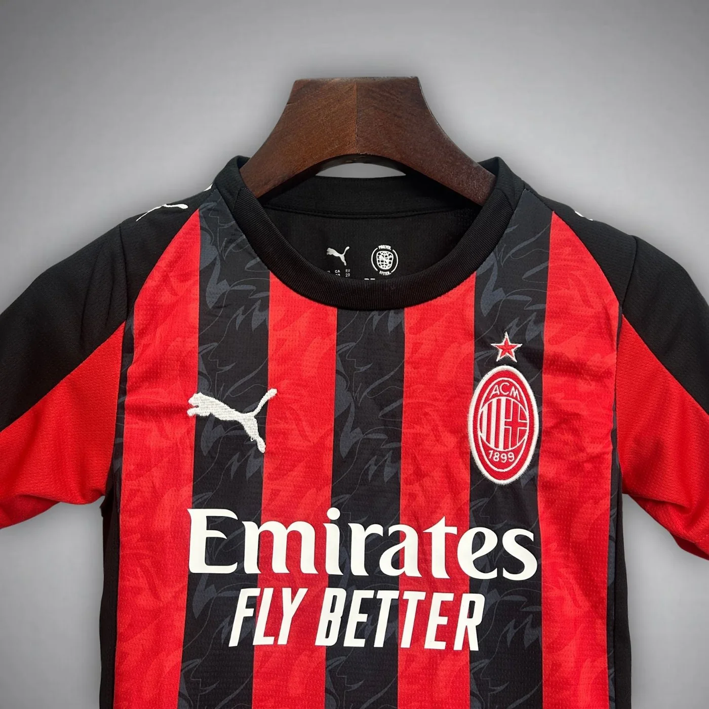 Kids AC Milan Home Kit 2025-26