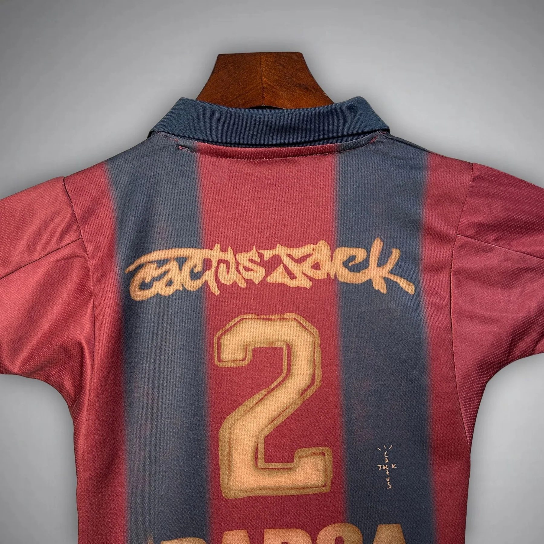 Kids Barca X Travis Scott Retro Kit 2025-26