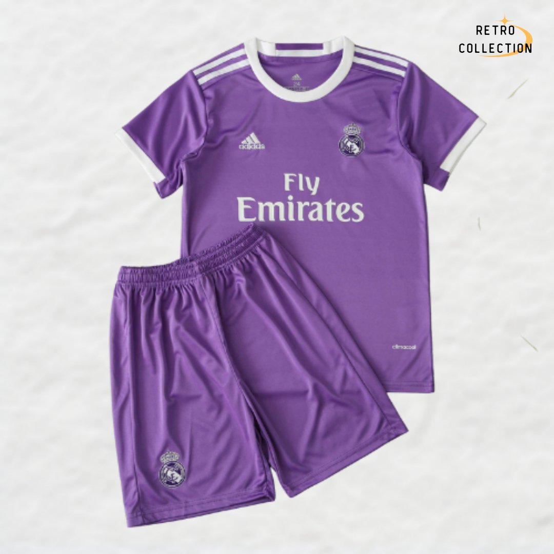 (Kids) Real Madrid 2016/17 Away Kit