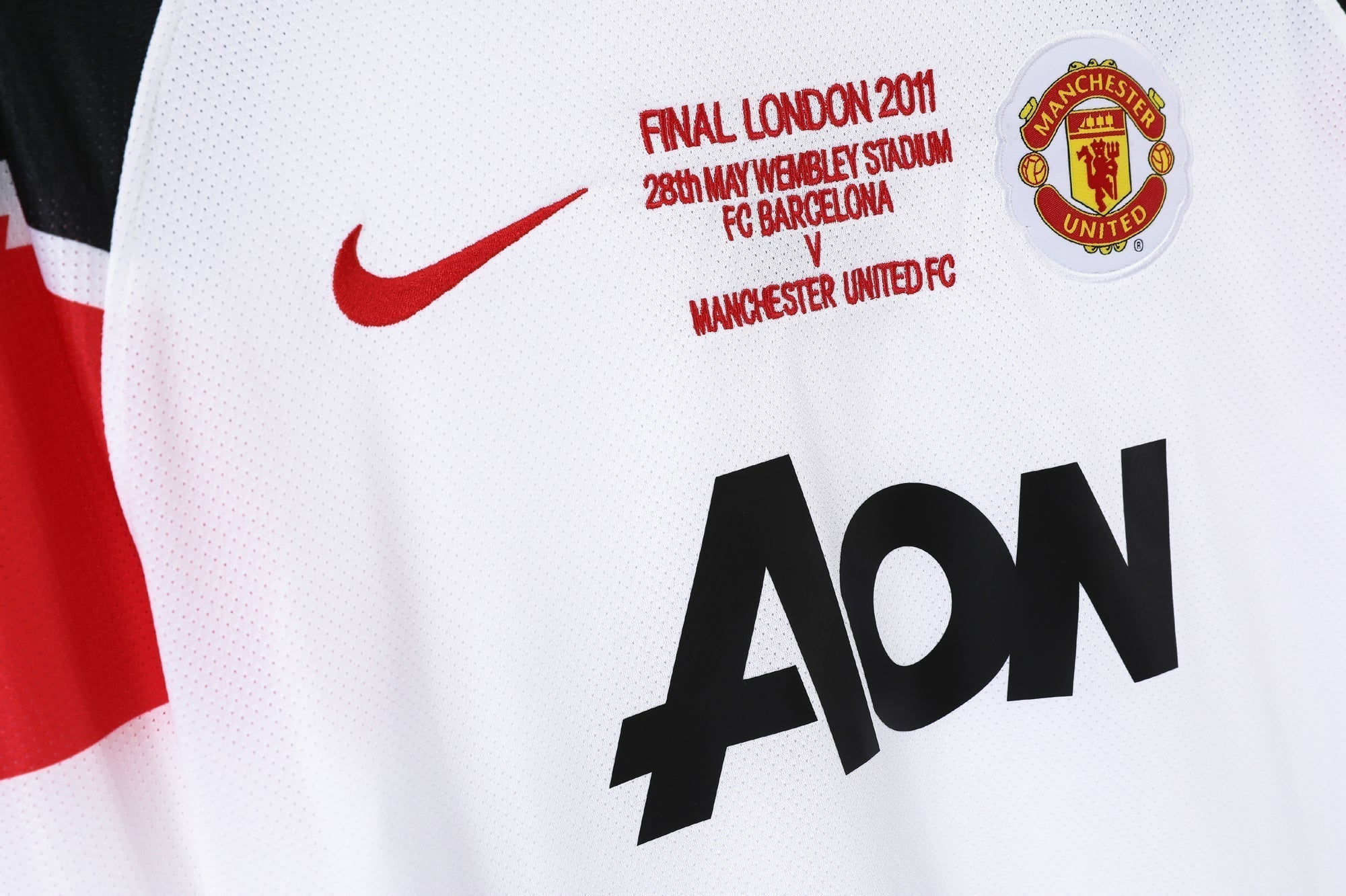 Manchester United Away Shirt - 2010 - 2011 Champions League Final
