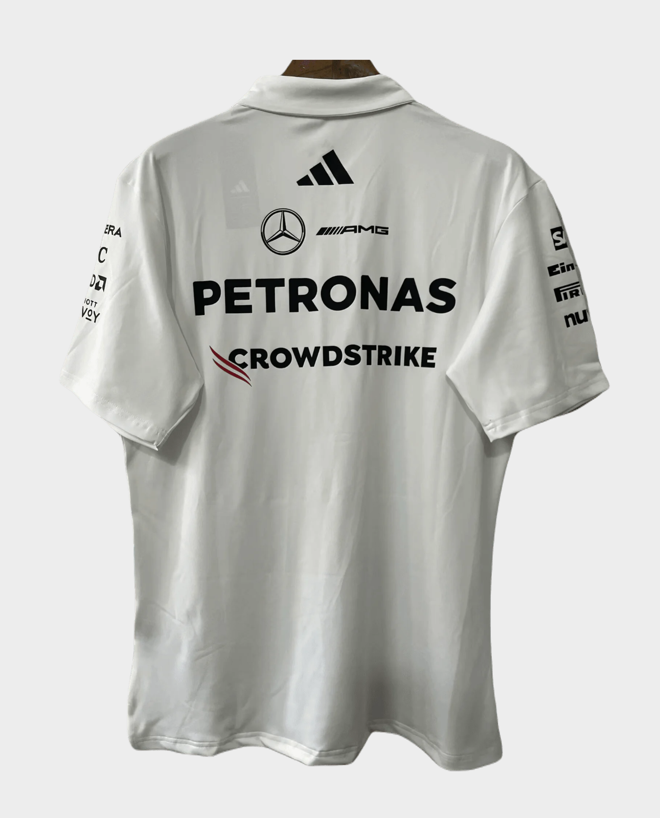 Mercedes AMG Petronas F1 Racing Team White Polo 2025