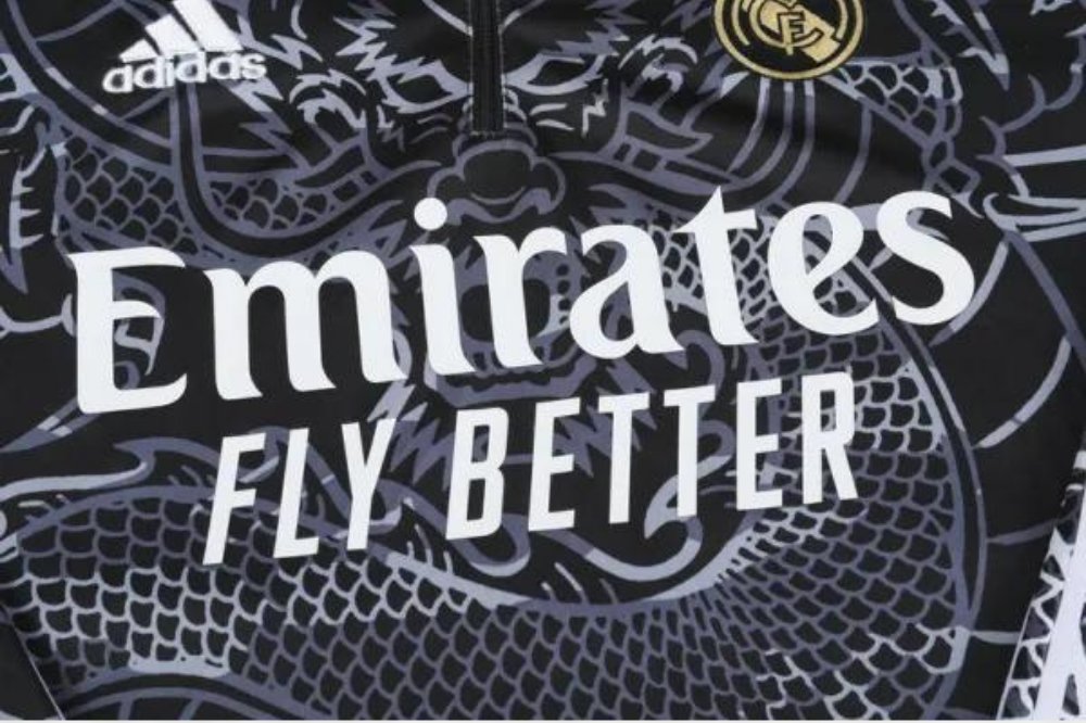 REAL MADRID BLACK DRAGON TRACKSUIT