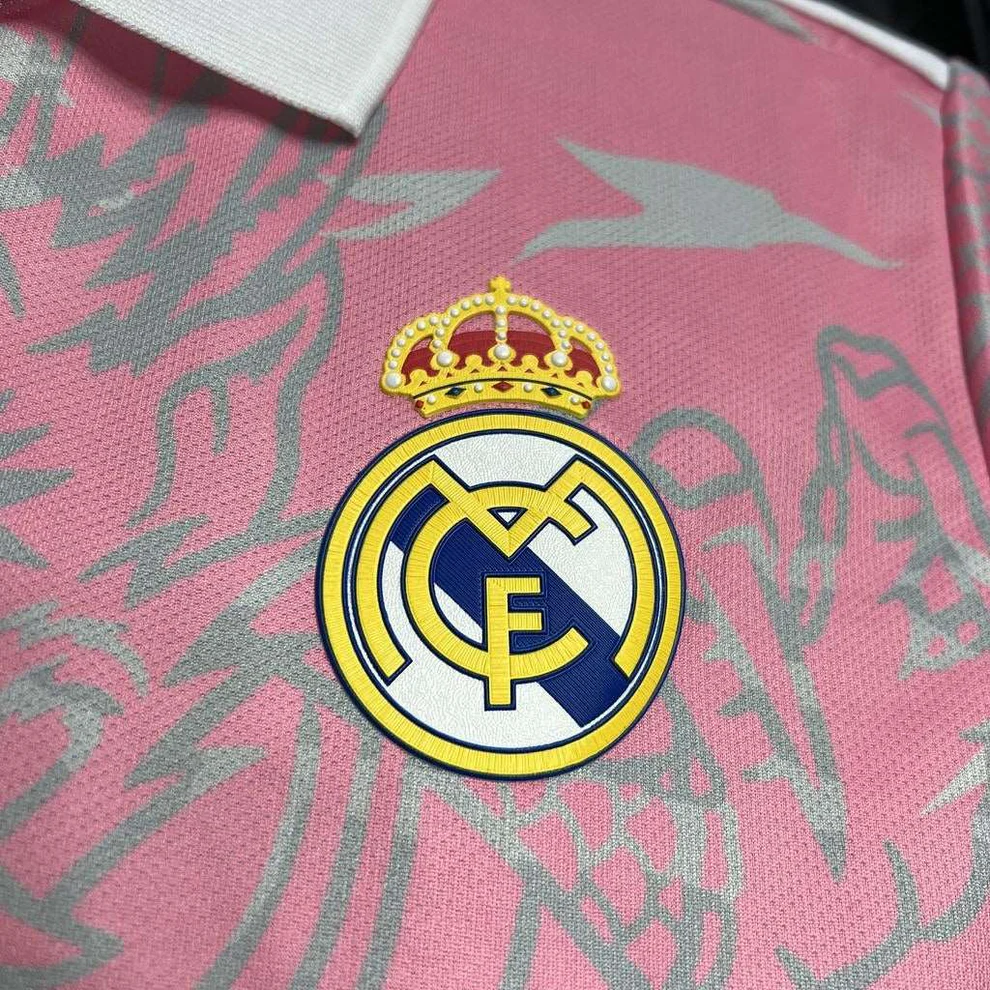 Real Madrid SE Pink Dragon Jersey Player Version