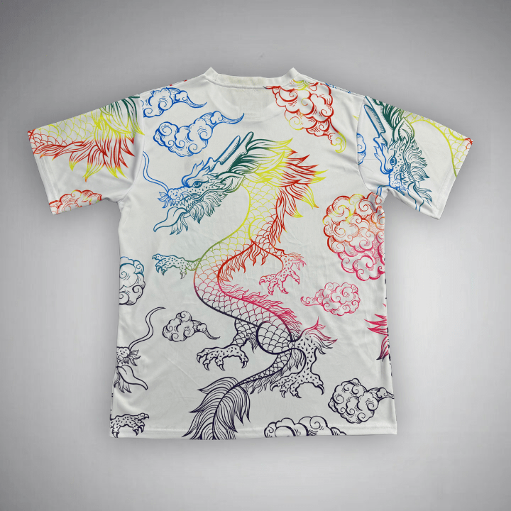 Real Madrid Rainbow Dragón Blanco Kit