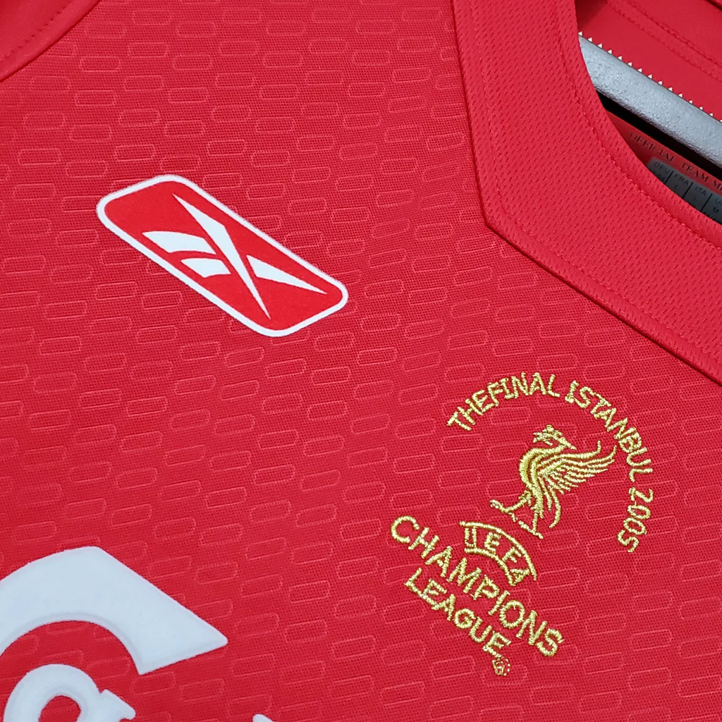 Retro Liverpool 2005 Home Jersey
