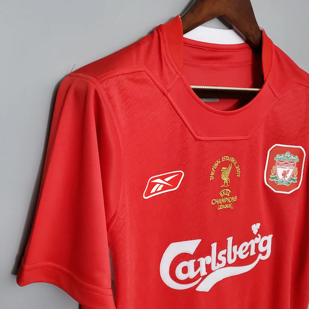 Retro Liverpool 2005 Home Jersey