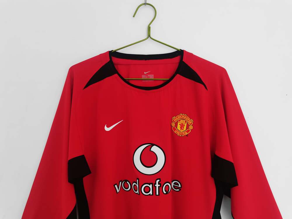 2003/04 Manchester United Retro Shirt - Long sleeves