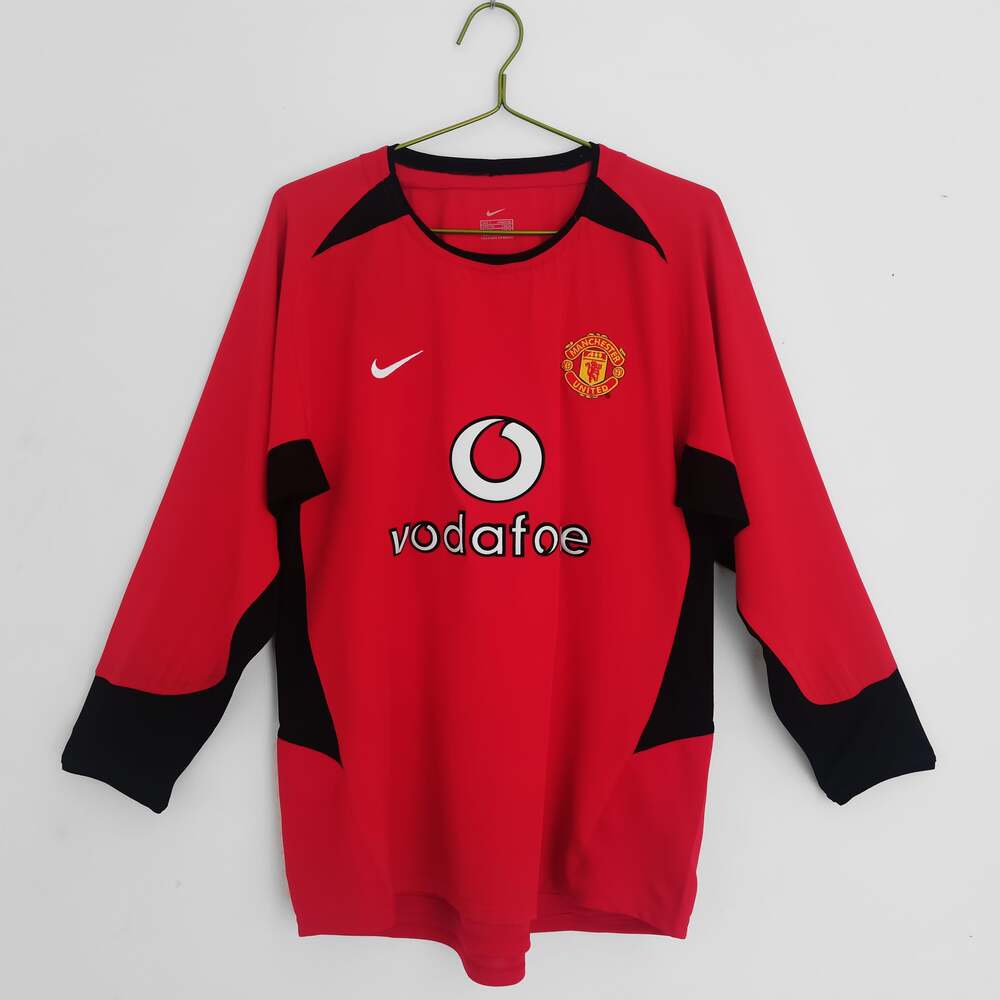 2003/04 Manchester United Retro Shirt - Lange mouwen