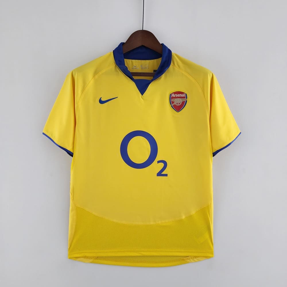 Arsenal Retro Shirt O2 2003 Uit