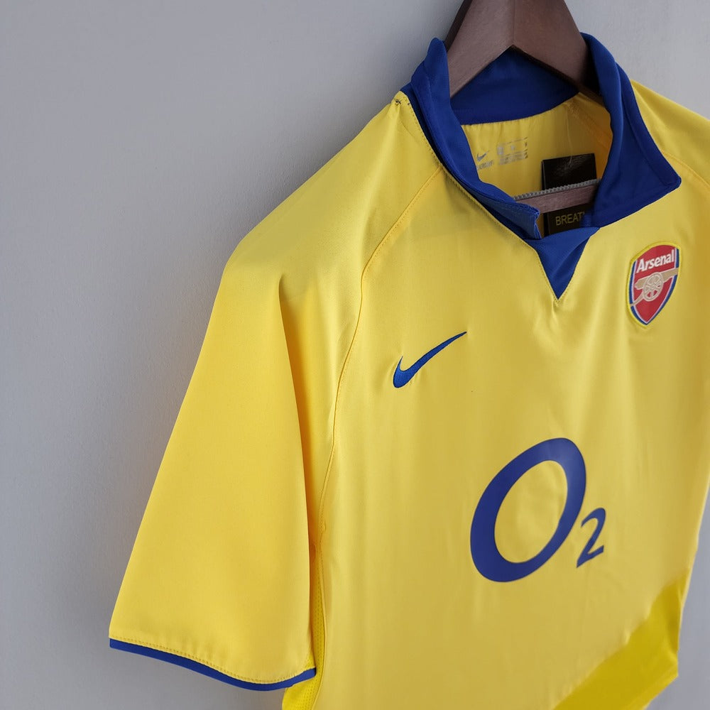 Arsenal Retro Shirt O2 2003 Uit
