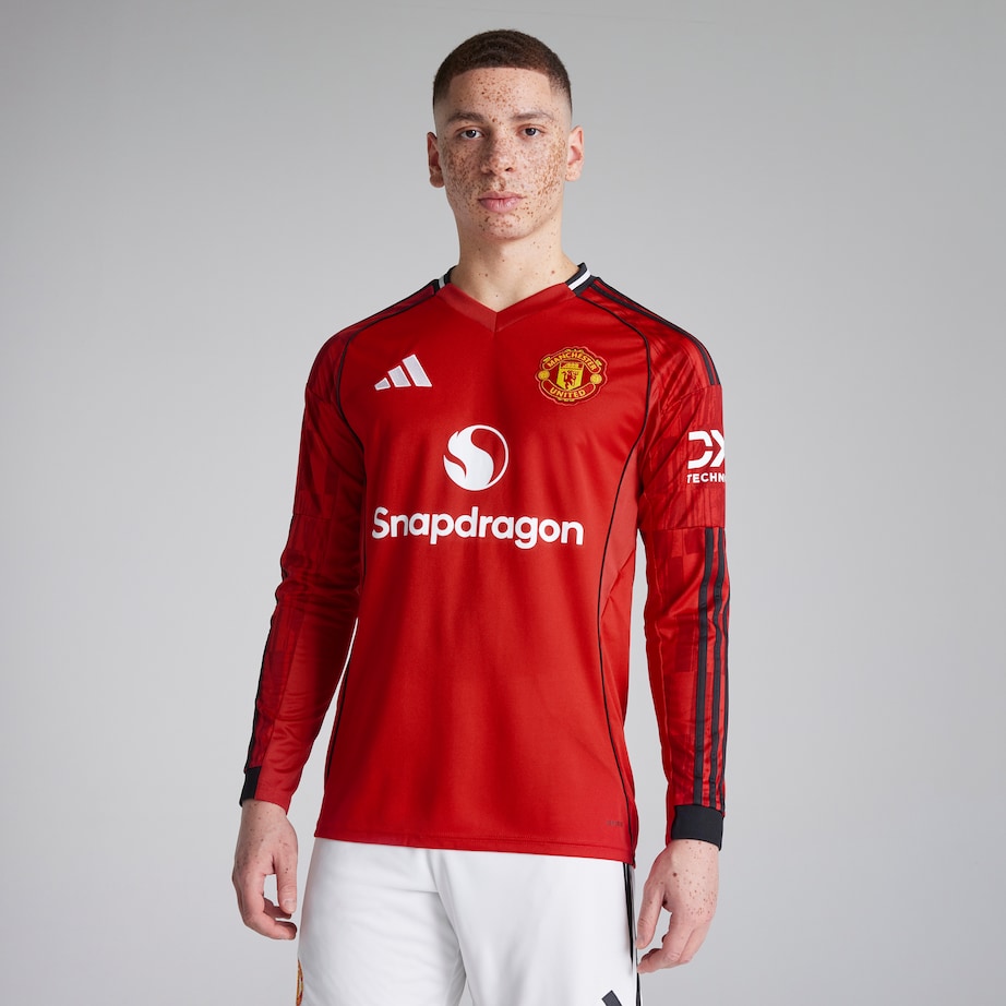 Manchester United 25/26 Home Long Sleeve Jersey