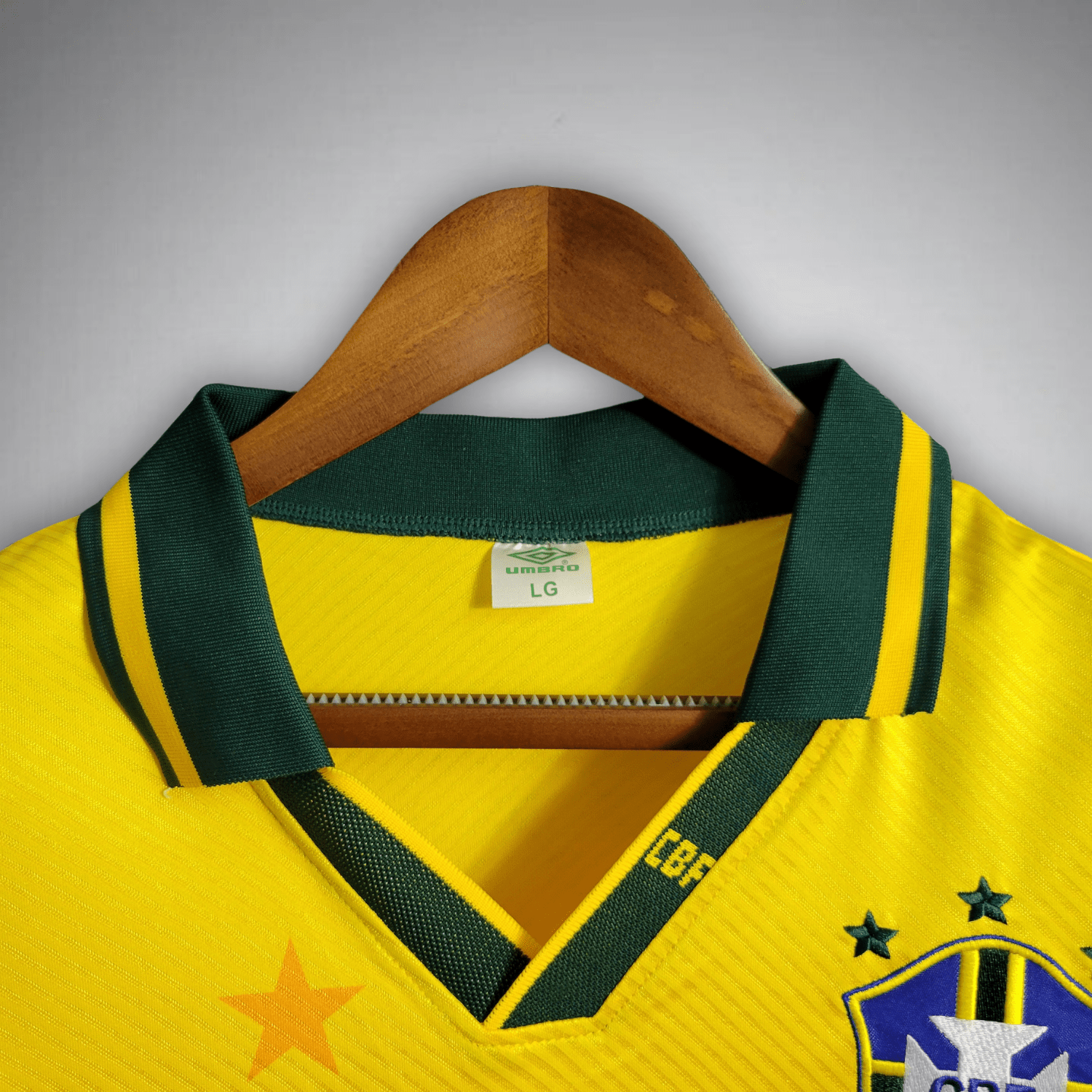 Brazilië Retro Thuisshirt 1994