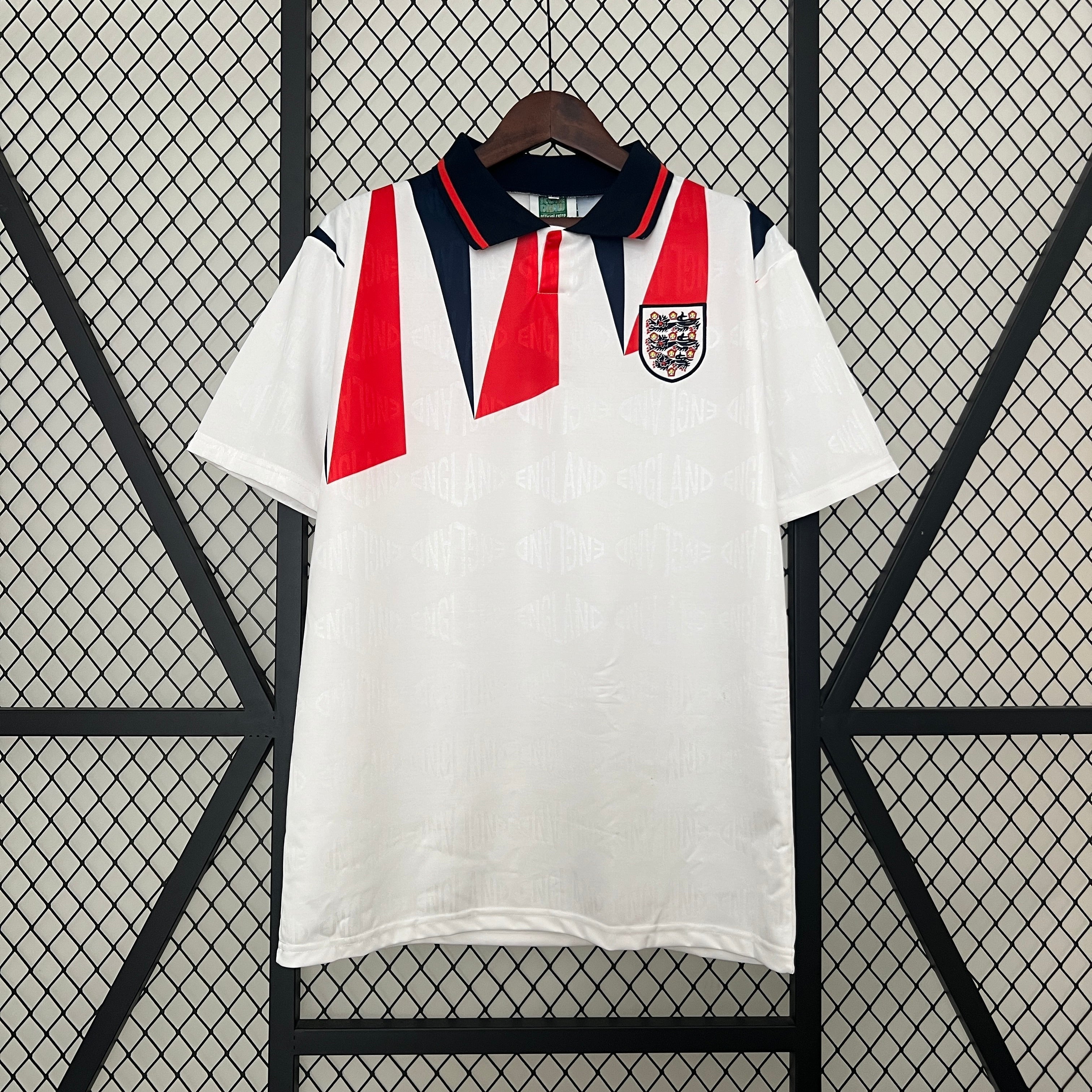 Engeland thuisshirt 1992