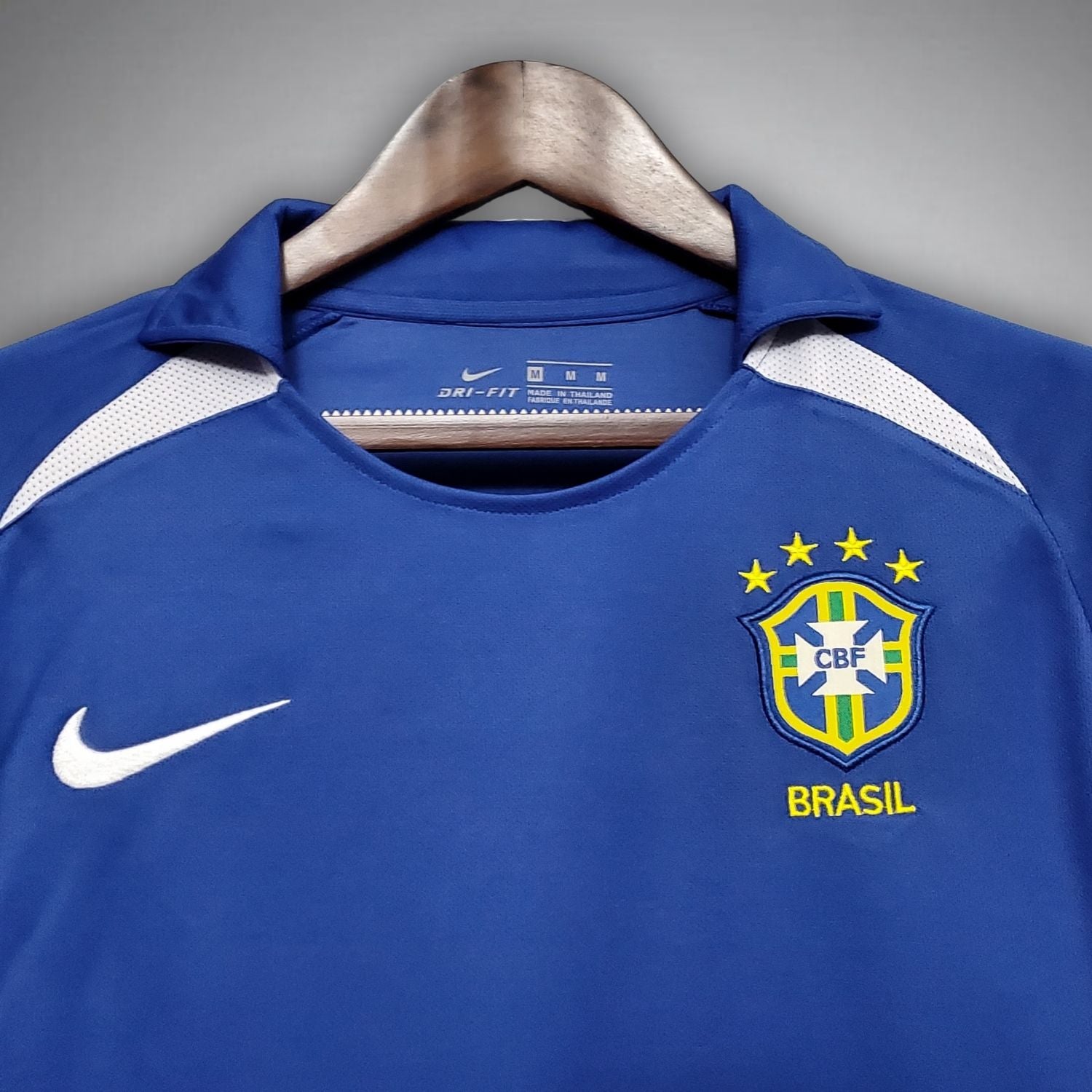 Brazilië Retro Uitshirt 2002