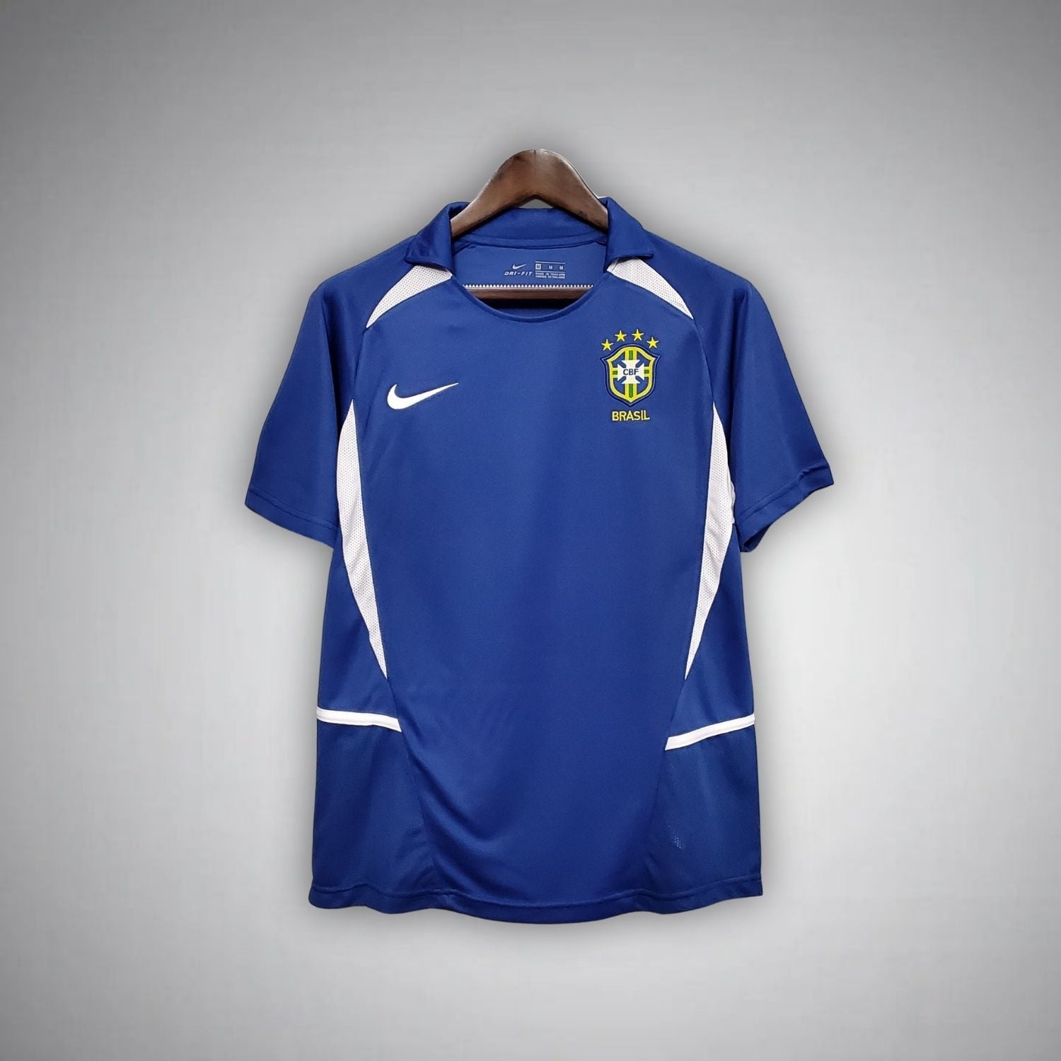 Brazilië Retro Uitshirt 2002