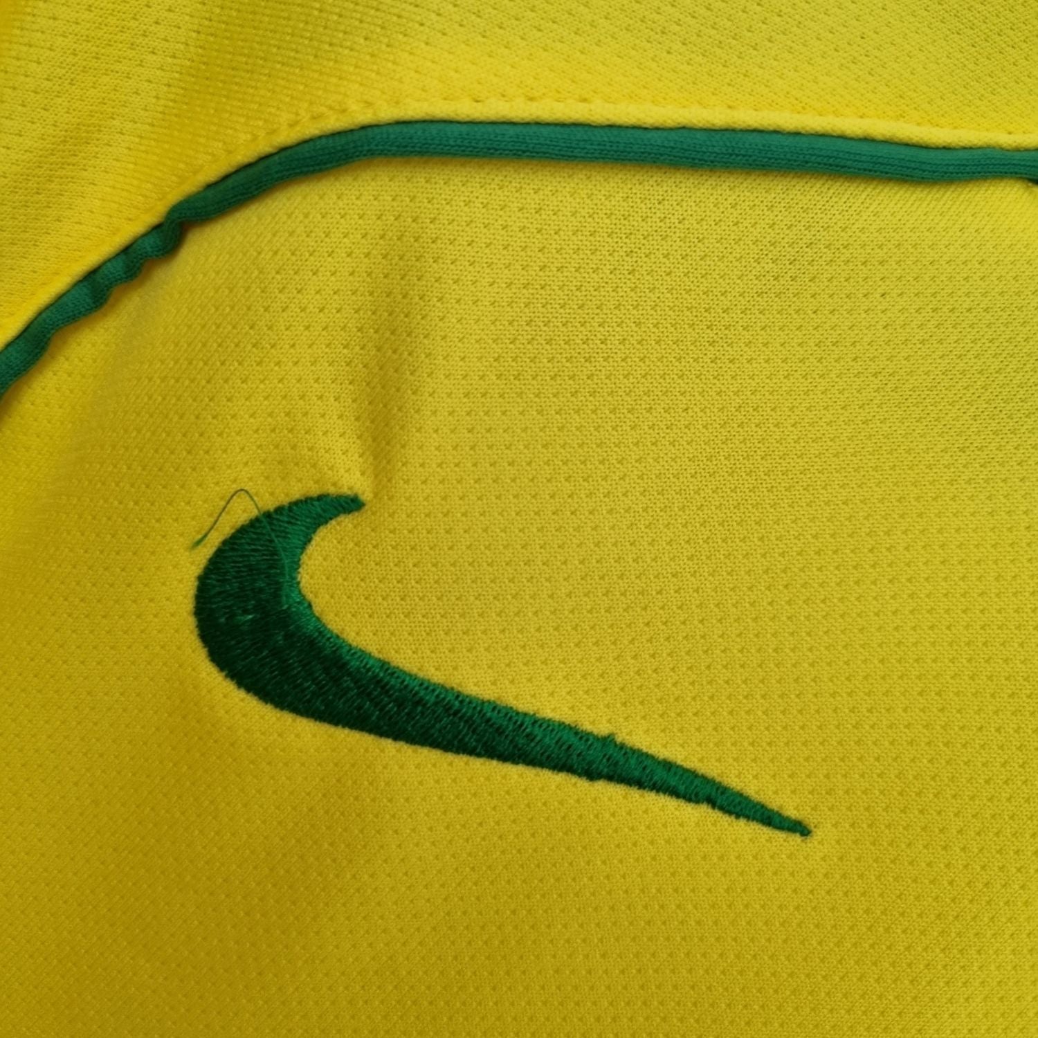 Brazilië Retro Thuisshirt 2004